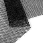 Сетка для бейсболок жесткая 70 г/м², 150 см / 100 метров, TBY.102-1, цв.черный