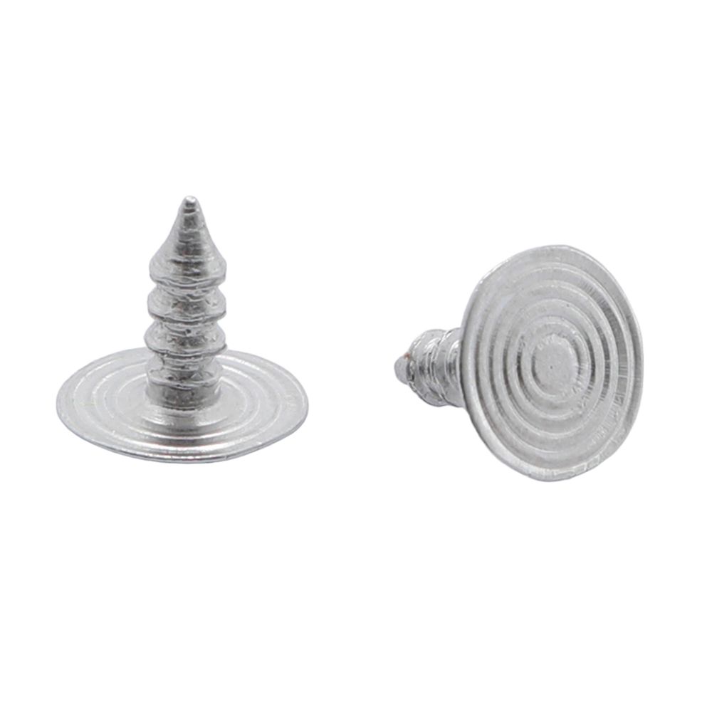 Пуговицы джинсовые ⌀17 мм, фиксированная ножка, сталь, 8 звезд, антик, 100 шт, New Star