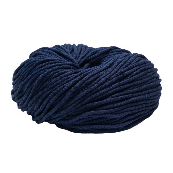 Шнур плетеный ⌀4.0-5.0 мм / 100 метров, 030 т.синий