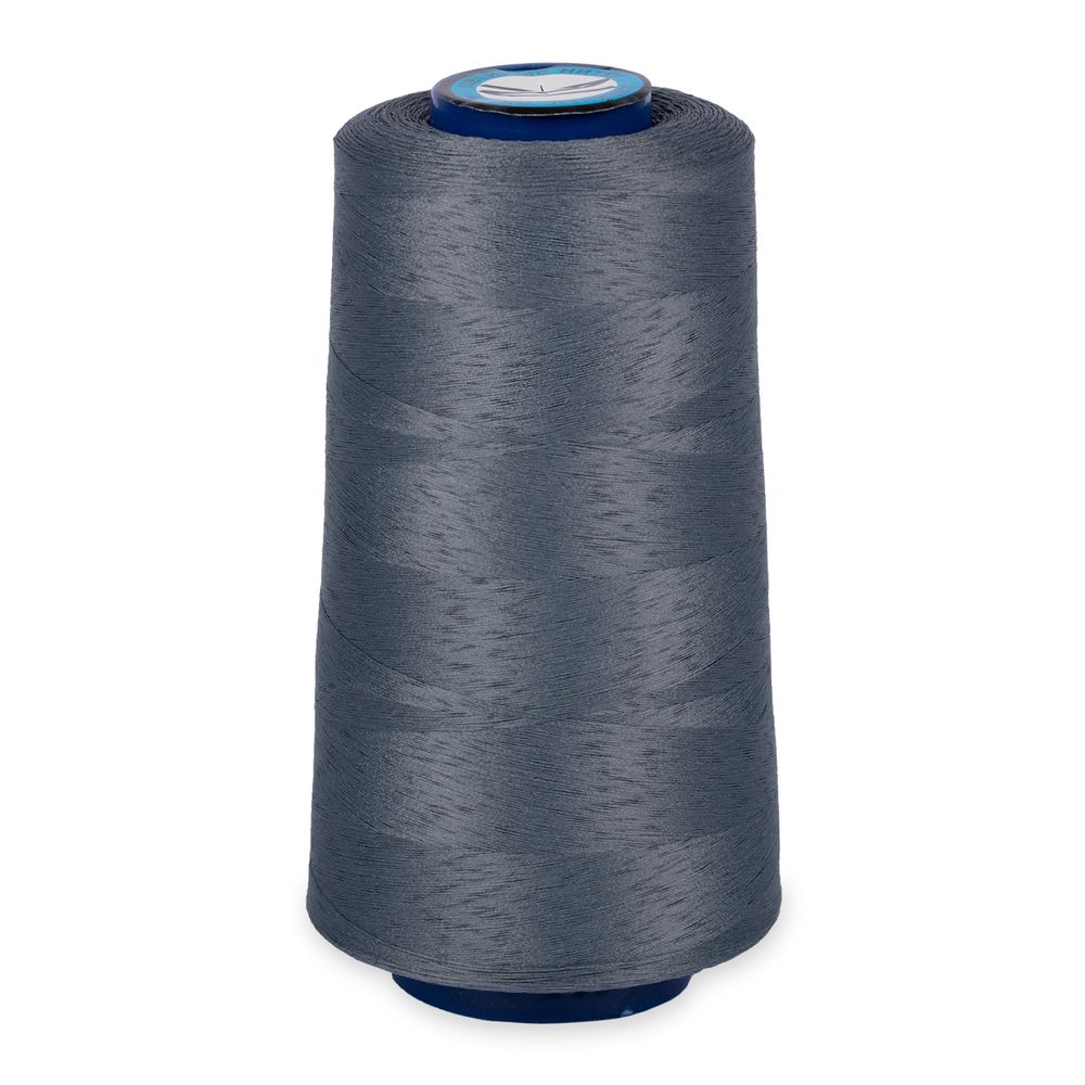 Нитки универсальные текстурированные Nitka U, 150D/1, 5000 м / 1 кат., 343 серый