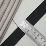 Лента репсовая (в рубчик) 25.0 мм / 18,28м (аналог 7702721) (160 черный)