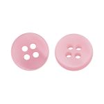 Пуговицы 4 прокола 18L=11 мм, пластик, col.09 розовый, 72 шт, CN2842