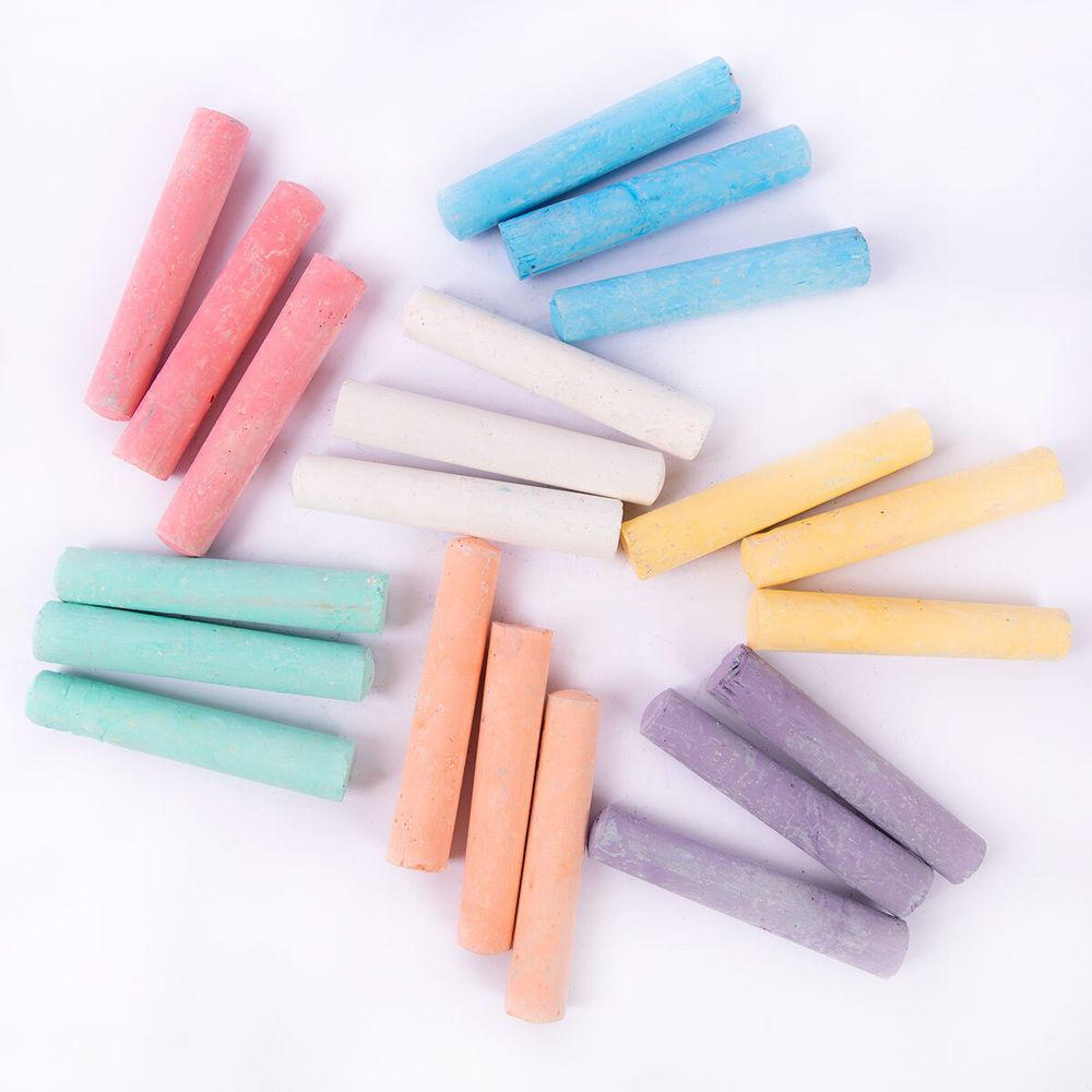 Мелки для рисования 7 цв, Лео LPSC-21