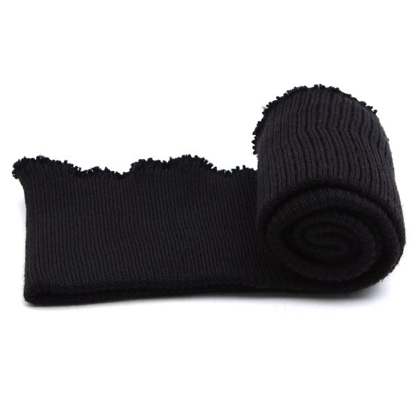 Подвяз (довяз) трикотажный, плотные, 10.0х42 см, 1 шт, 004 черный