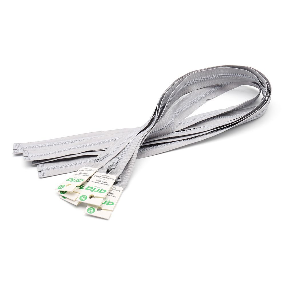 Молния трактор Arta Т6 (6 мм) 1 зам., разъем., 85 см, цв. 177 жемчуг, 5 шт