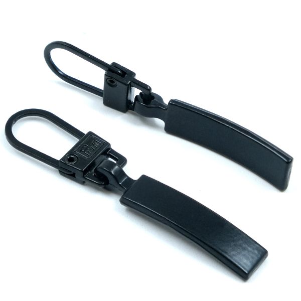 Пуллер для молнии классика, металл, черный, Prym, 1 шт