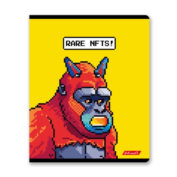 Тетрадь ученическая общая, твин лак, A5+ 80 л. на скобе 65 г/м², белизна 100%, 5 шт, клетка в термоусадочной пленке, 000489 Уникальный экземпляр, Светоч 80ТСК5_8_2_1