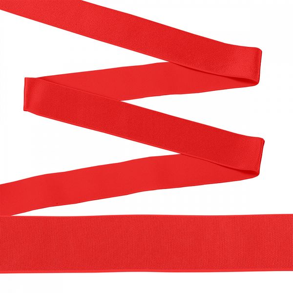 Резинка для мужских трусов и боксеров 40.0 мм / 1.5±0.5 метра, арт.33729 цв.огненно-красный