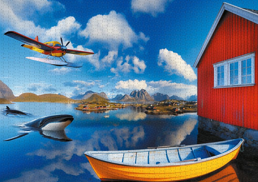 Пазл 2000 элементов, PZL-2000/38 Лофотен — архипелаг, Фрея