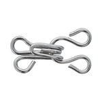 Крючки пришивные 13 мм, 24 шт, никель, Gamma HE-1