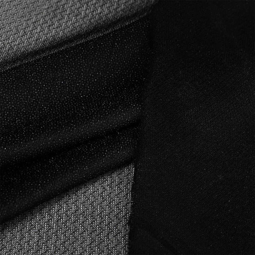 Дублерин эластичный 42 г/м², черный, шир.150см, 100м