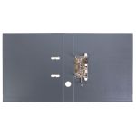 Регистратор PVC, 2-х стороннее покрытие, мет.уг. 50 мм, 10 шт, Premier A4 арочный механ, серый ЕС100261015, Expert Complete