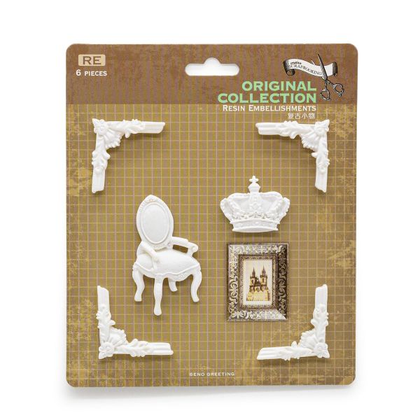 Набор декоративных элементов для скрапбукинга Царский