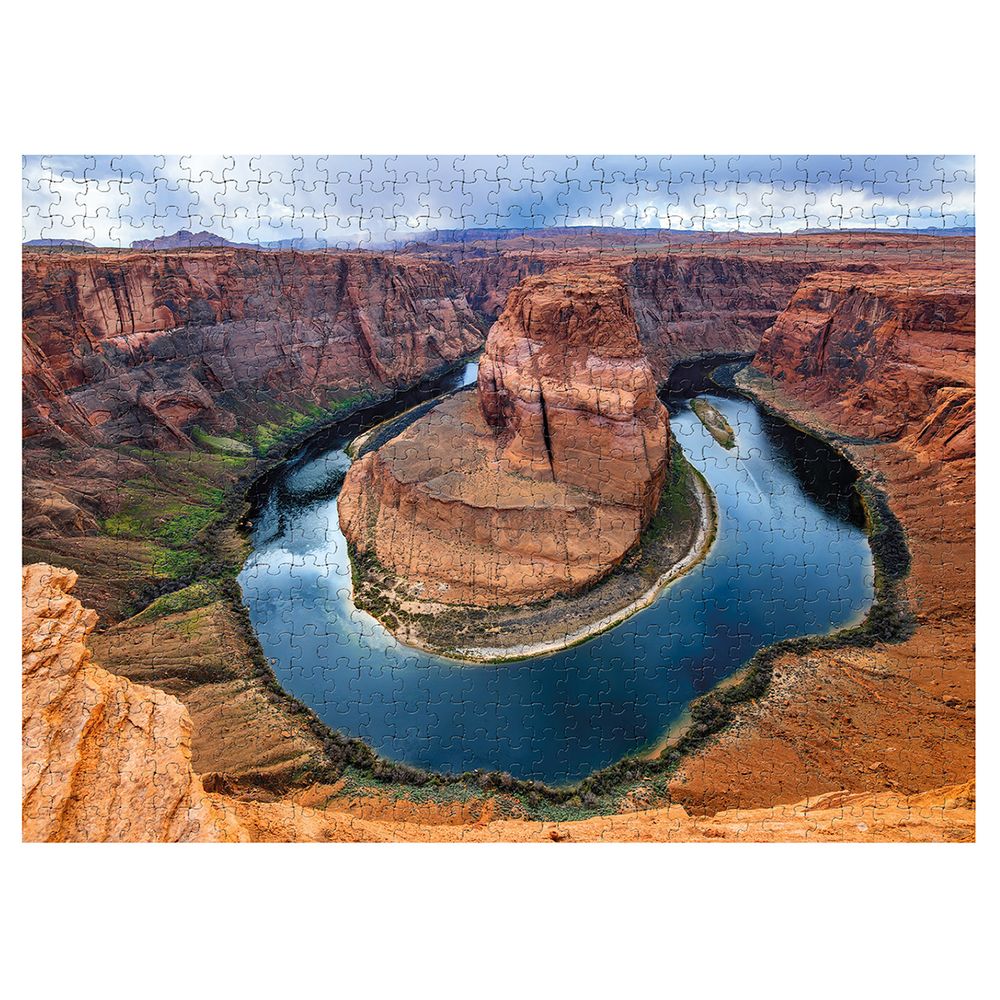 Пазл. Премиальная коллекция 500 элементов, TOP-PZL-500/13 Изгиб реки Колорадо, Фрея