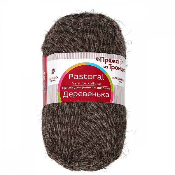 Пряжа Троицкая Деревенька / уп.10 мот. по 100 г, 170м, цв.1560 М