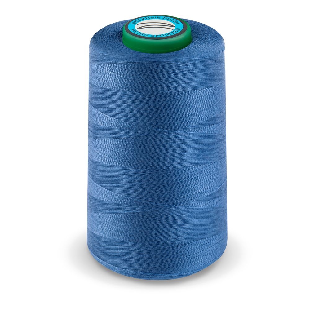 Нитки универсальные Nitka 40/2, 4570 м (5000 ярд) / 1 кат., 287 св.синий