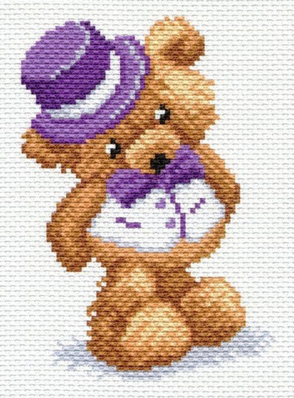 Набор для вышивания нитками Матренин Посад, Пижон 16х20