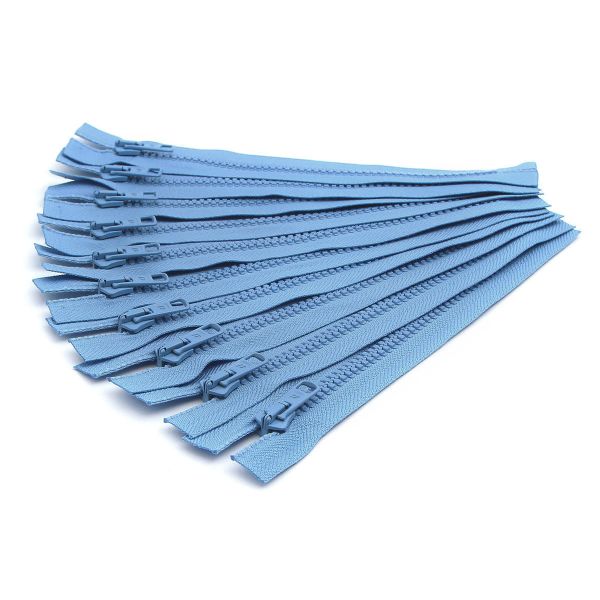 Молния трактор Arta Т6 (6 мм) 1 зам., н/раз., 18 см, цв. 039 голубой, уп.10 шт