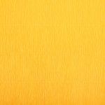 Бумага гофрированная (креповая) 180 г/м², 50 см / 2.5 метра, 17/E5 я.желтый, Blumentag GOF-180