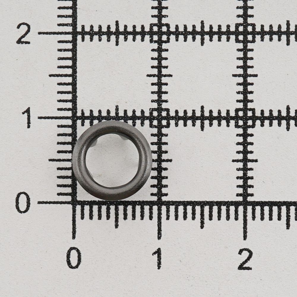 Часть кнопки рубашечной ⌀9 мм (A-часть), б/г черн. никель мет, A, 100 шт, BIG