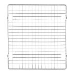 Решетка для глазирования и остывания кондитерских изделий металл 28х25,5 см, 1 шт, прямоугольная, S-Chief SHF-0090