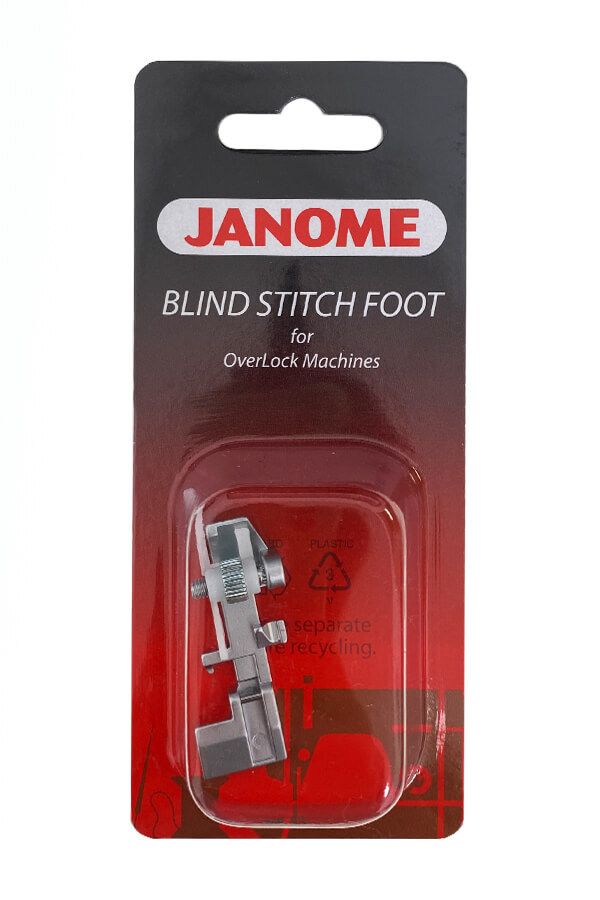 Лапка для оверлока для потайного шва (блистер), 202040004, Janome, 1 шт