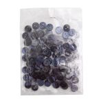 Пуговицы 2 прокола 18L (col.101 т.синий), CX-K-25, 144 шт