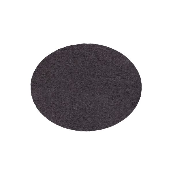 Термозаплатка овал кожзам, замша 8х10 см, 4 шт, 10 замша серый, Blitz