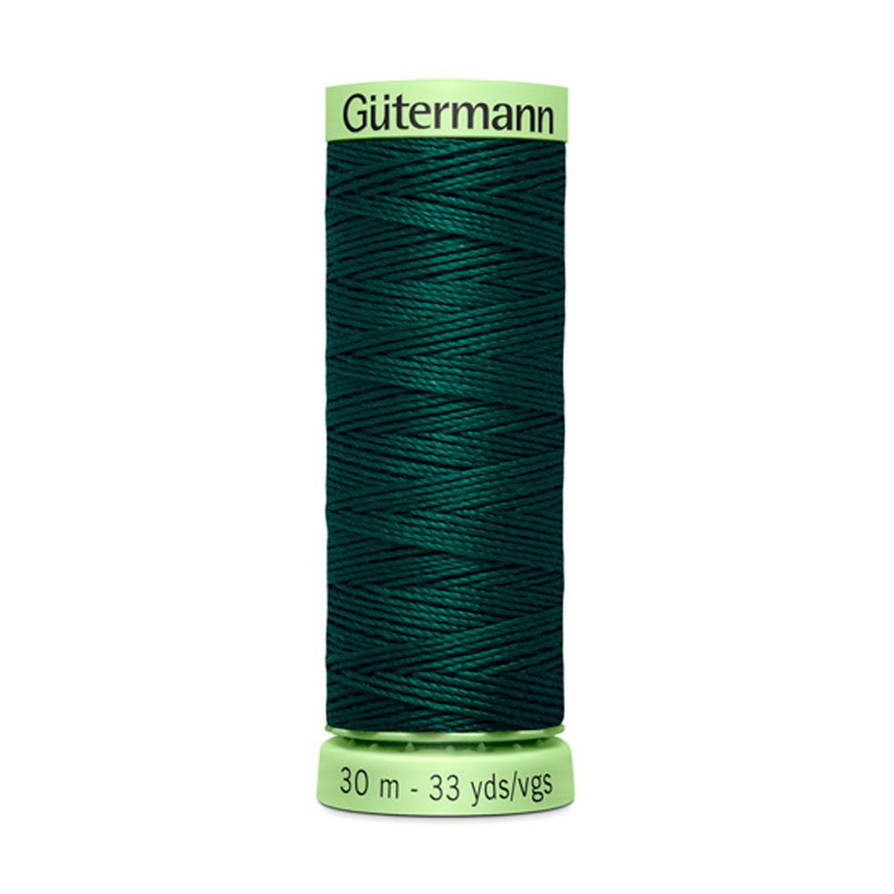 Нитки отделочные Gutermann Top Stitch, 30м, 018 т.малахит, 5 катушек