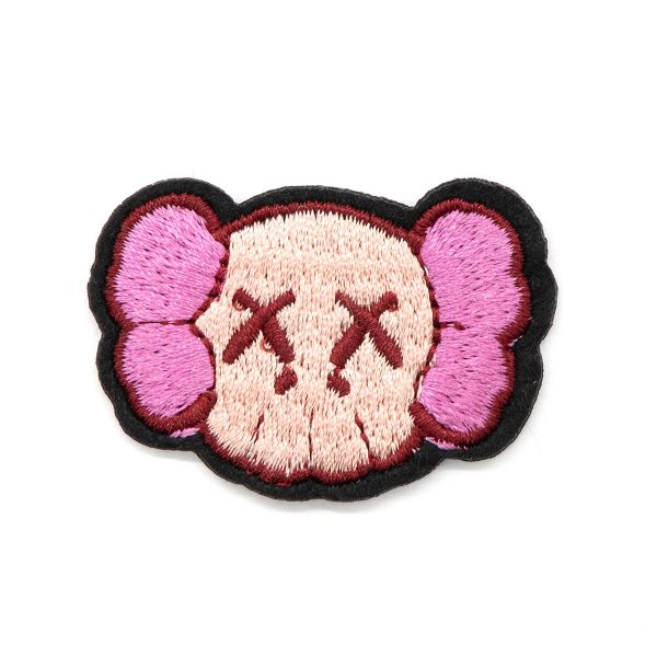 Термоаппликация Череп, розовый 4,5х3,2см, Hobby&Pro