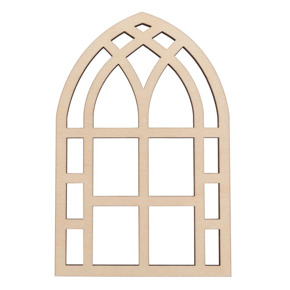 Заготовка из фанеры Заготовка из фанеры 27х17.7х0.4 см, Окно, Mr.Carving, БА-76