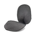 Плечевые накладки (подплечники) реглан 100х130х10 мм, черный, 50 пар