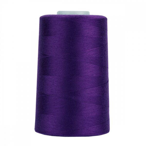 Нитки швейные Max 50/2, 4570 м (5000 ярд), 195 фиолетовый / 1 бобина