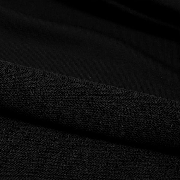 Футер 2-нитка петля поливискоза стрейч 220 г/м², 160 см / 3 метра, ФУТ2Х.TBY.ПЭ-ВИС.ЧЕР.3, цв.черный
