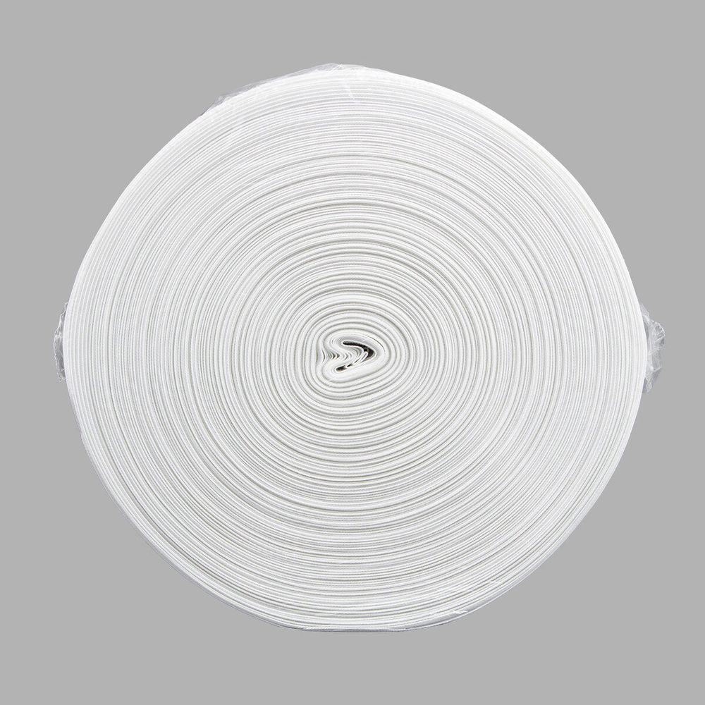 Лента (тесьма) шторная: сборка параллельная (1:2) 65 мм / 100 метров, равномерная