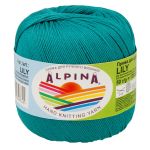 Пряжа Alpina Lily / уп.10 мот. по 50г, 175м, 139 бирюзовый