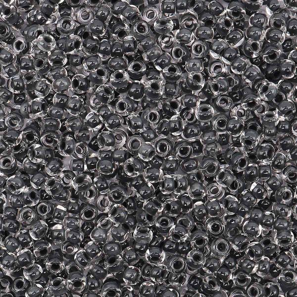 Бисер Preciosa прозрачный с цветн. центром 10/0 (38349) круг. отв., 500гр