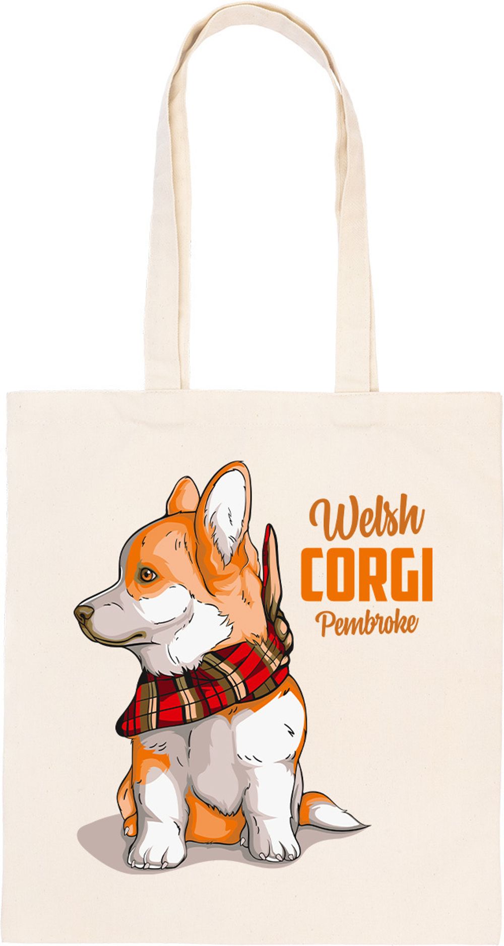 Раскраска на сумке Фрея RWCB-008, Шотландский корги