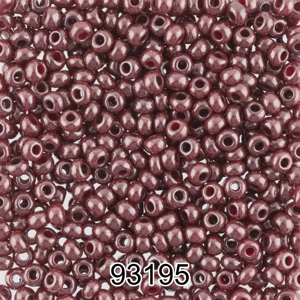 Бисер Preciosa круглый 10/0, 2.3 мм, 500 г, 93195 (Ф472) коричневый