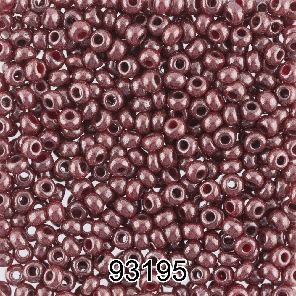 Бисер Preciosa 10/0 (2.3 мм), 500 г, 93195 (Ф472) коричневый