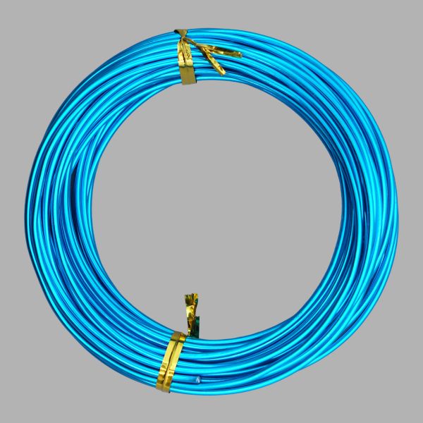 Проволока для рукоделия 2 мм / 10 м, Astra&Craft, 16 голубой