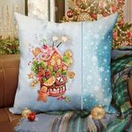 Набор для вышивания нитками Чудесная игла, Сладкое Рождество, 18х28 см