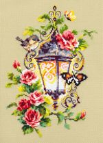 Набор для вышивания нитками Чудесная игла, Свет вдохновения, 17х23 см