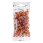 Бусины акрил ⌀10 мм, 50 г (94±10 шт), дымка с АВ шиммером, круглые,  Astra&Craft (AD035 янтарный), 2010