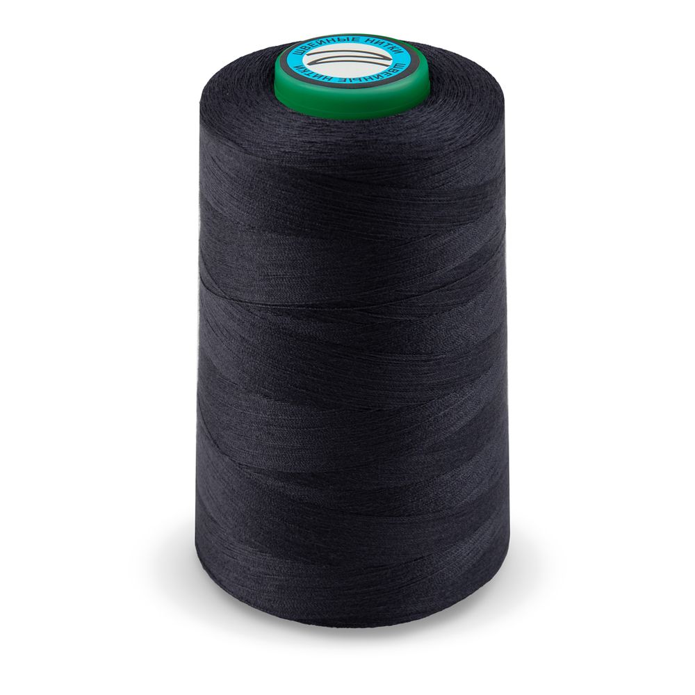 Нитки универсальные Nitka 40/2, 4570 м (5000 ярд) / 1 кат., 375 т.т.серый