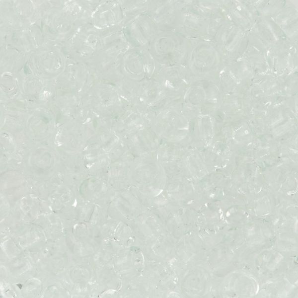 Бисер Zlatka 8/0 (2.9 мм), 100 г (10х10 г), №0001 прозрачный, GR