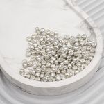Бисер Astra&Craft 6/0 (4.1 мм), 150 г (10х15 г), цв. 1109 серебро/глянц.покрытие