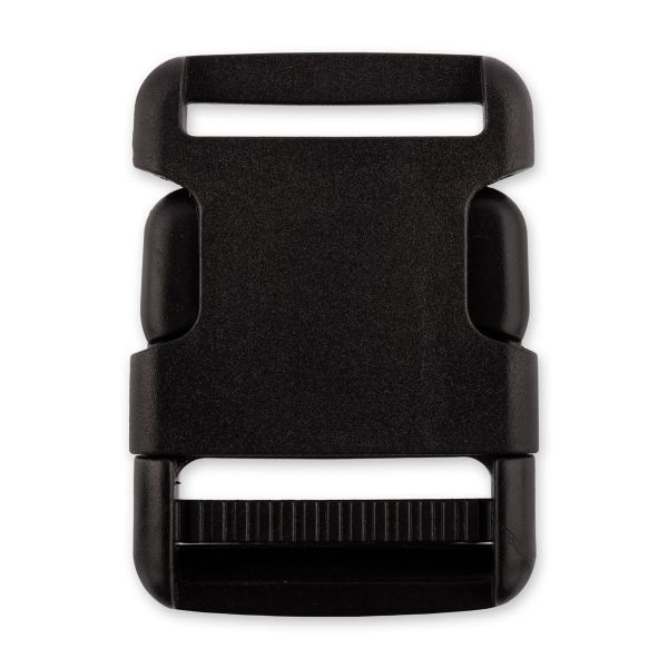 Фастекс (пряжка трезубец) пластик 38 мм, 100 шт, черный, Gamma SB06