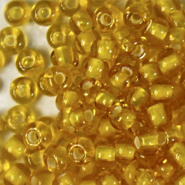 Бисер Preciosa прозрачный с мелованным центром 10/0 (2.3 мм), 50 г, цв. 85066