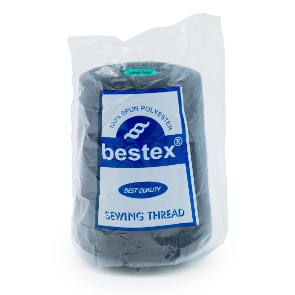 Нитки особо прочные Bestex 20/3, 3000 м, 200 черный